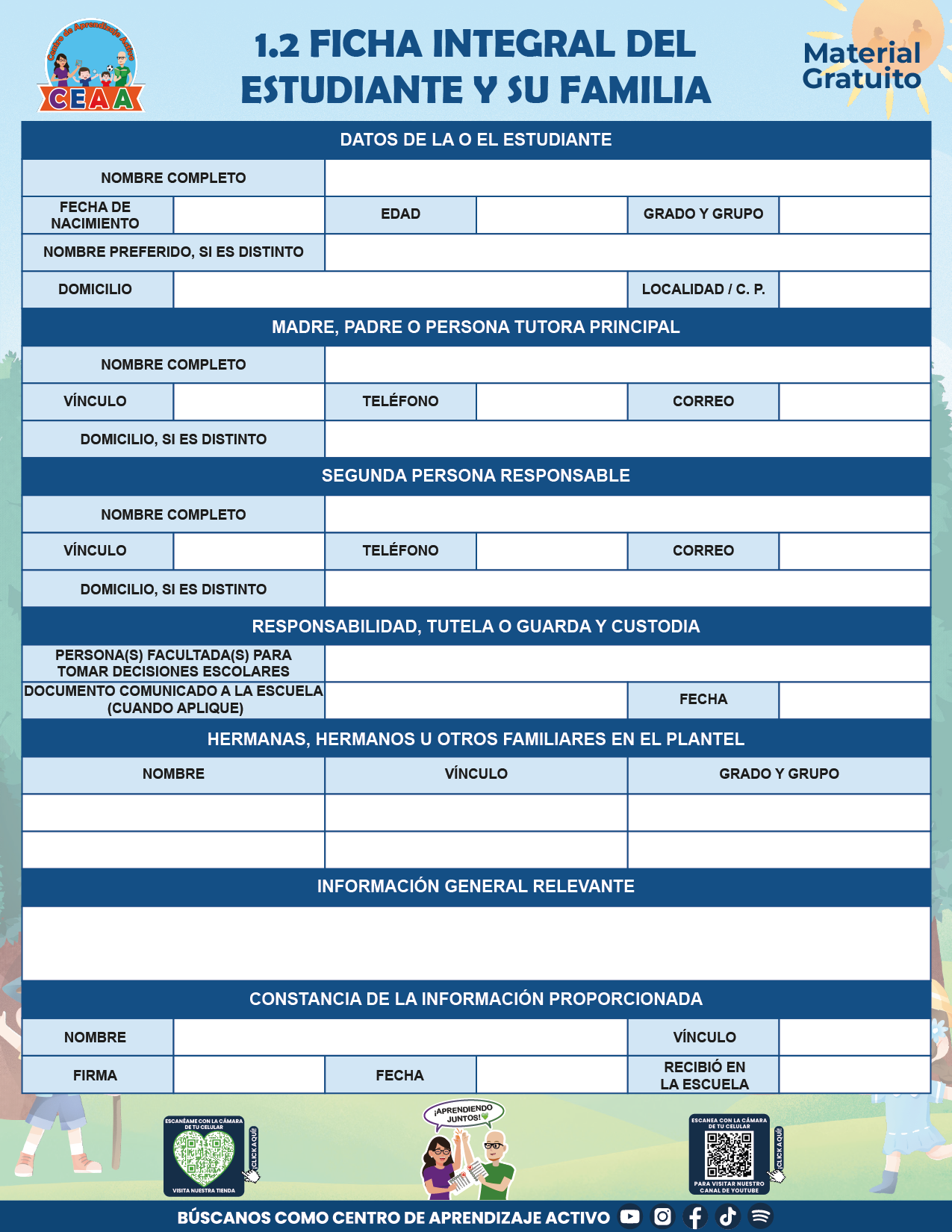 BITÁCORA PARA LA ORGANIZACIÓN Y SEGUIMIENTO PARA LA ATENCIÓN A MADRES Y PADRES DE FAMILIA V2 en PDF
