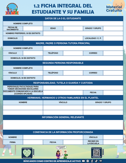 BITÁCORA PARA LA ORGANIZACIÓN Y SEGUIMIENTO PARA LA ATENCIÓN A MADRES Y PADRES DE FAMILIA V2 en PDF