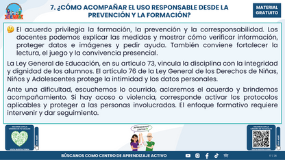 Resumen CTE Sesión 1 Tema: NUEVO ACUERDO 09/09/26 SOBRE EL USO RESPONSABLE Y SEGURO DE DISPOSITIVOS DIGITALES PERSONALES Y TECNOLOGÍAS DE APRENDIZAJE ¿QUÉ NOS CORRESPONDE HACER COMO ESCUELA? en PDF