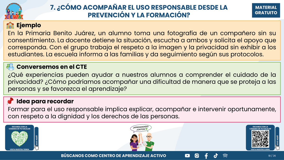 Resumen CTE Sesión 1 Tema: NUEVO ACUERDO 09/09/26 SOBRE EL USO RESPONSABLE Y SEGURO DE DISPOSITIVOS DIGITALES PERSONALES Y TECNOLOGÍAS DE APRENDIZAJE ¿QUÉ NOS CORRESPONDE HACER COMO ESCUELA? en PDF