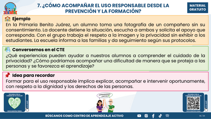Resumen CTE Sesión 1 Tema: NUEVO ACUERDO 09/09/26 SOBRE EL USO RESPONSABLE Y SEGURO DE DISPOSITIVOS DIGITALES PERSONALES Y TECNOLOGÍAS DE APRENDIZAJE ¿QUÉ NOS CORRESPONDE HACER COMO ESCUELA? en PDF