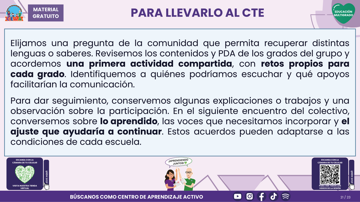 Resumen CTE del Tema 2 Educación Multigrado: INTERCULTURALIDAD CRÍTICA, LENGUAS Y SABERES ¿CÓMO APRENDER DESDE LA DIVERSIDAD DE NUESTRA COMUNIDAD EN EL AULA? en PDF