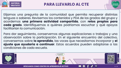 Resumen CTE del Tema 2 Educación Multigrado: INTERCULTURALIDAD CRÍTICA, LENGUAS Y SABERES ¿CÓMO APRENDER DESDE LA DIVERSIDAD DE NUESTRA COMUNIDAD EN EL AULA? en PDF