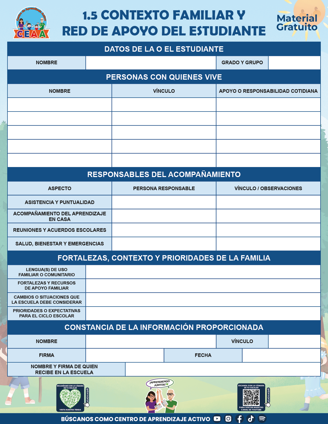 BITÁCORA PARA LA ORGANIZACIÓN Y SEGUIMIENTO PARA LA ATENCIÓN A MADRES Y PADRES DE FAMILIA V2 en PDF