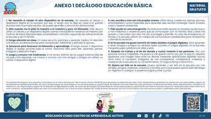 Resumen CTE Sesión 1 Tema: NUEVO ACUERDO 09/09/26 SOBRE EL USO RESPONSABLE Y SEGURO DE DISPOSITIVOS DIGITALES PERSONALES Y TECNOLOGÍAS DE APRENDIZAJE ¿QUÉ NOS CORRESPONDE HACER COMO ESCUELA? en PDF