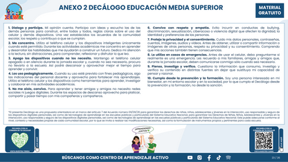 Resumen CTE Sesión 1 Tema: NUEVO ACUERDO 09/09/26 SOBRE EL USO RESPONSABLE Y SEGURO DE DISPOSITIVOS DIGITALES PERSONALES Y TECNOLOGÍAS DE APRENDIZAJE ¿QUÉ NOS CORRESPONDE HACER COMO ESCUELA? en PDF