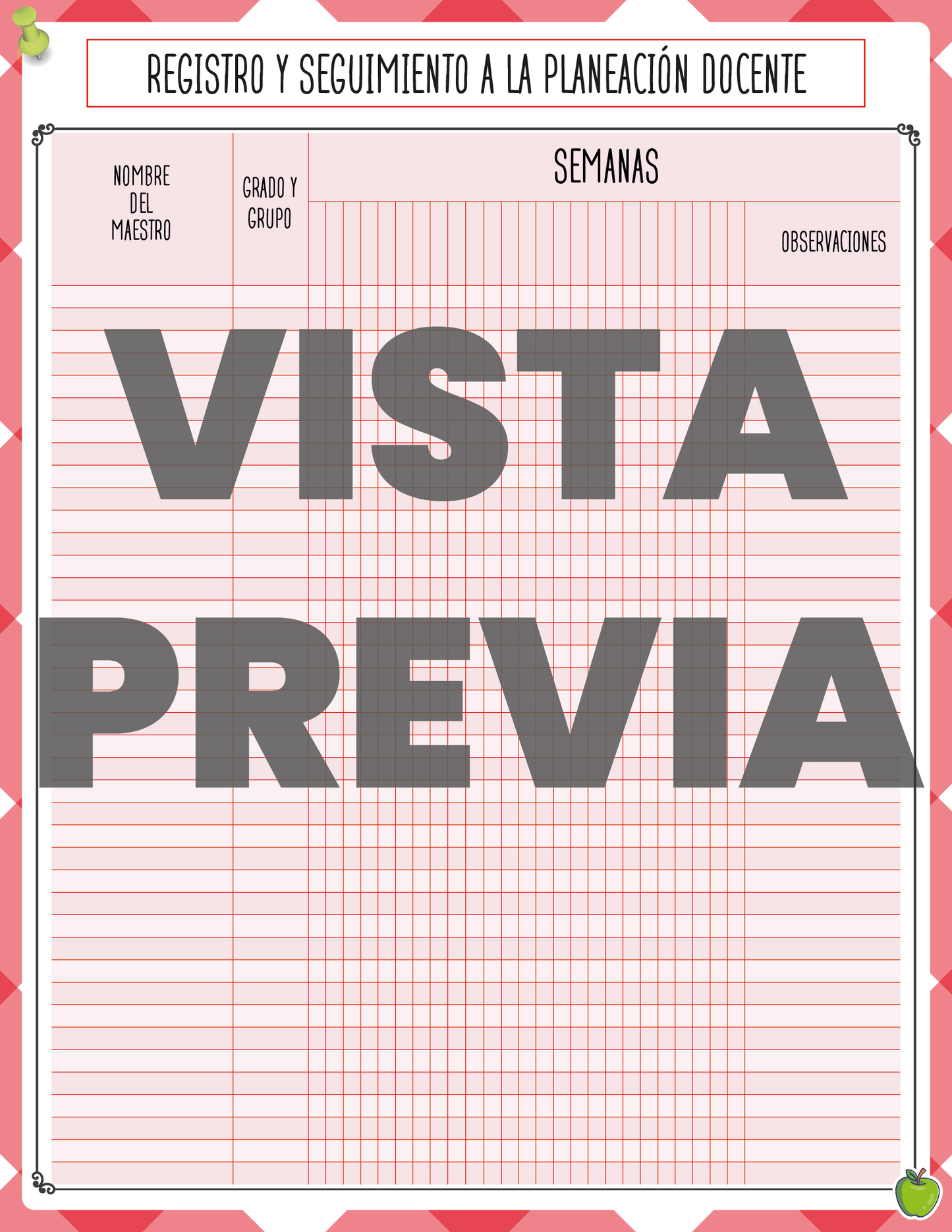 Agenda Roja DIRECTOR Primaria Ciclo Escolar 2024 - 2025 en PDF