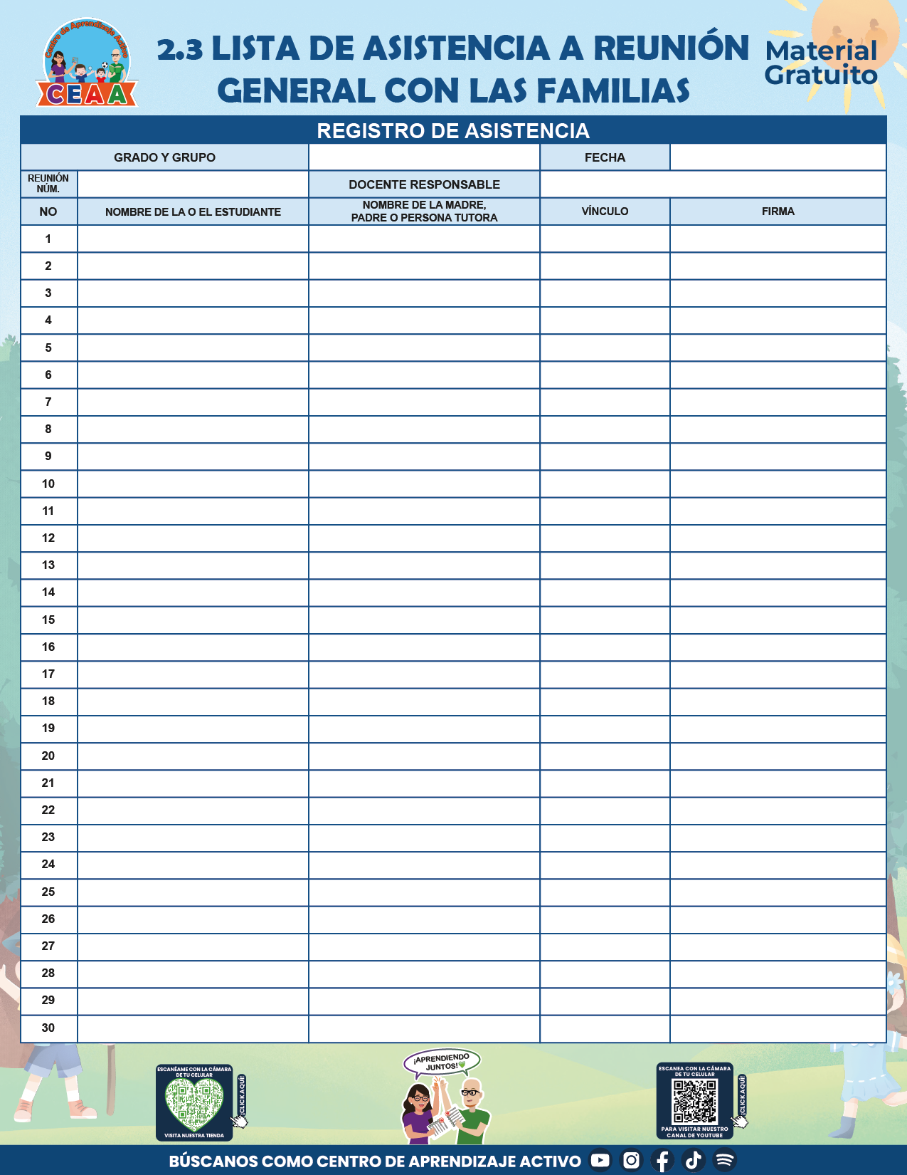 BITÁCORA PARA LA ORGANIZACIÓN Y SEGUIMIENTO PARA LA ATENCIÓN A MADRES Y PADRES DE FAMILIA V2 en PDF