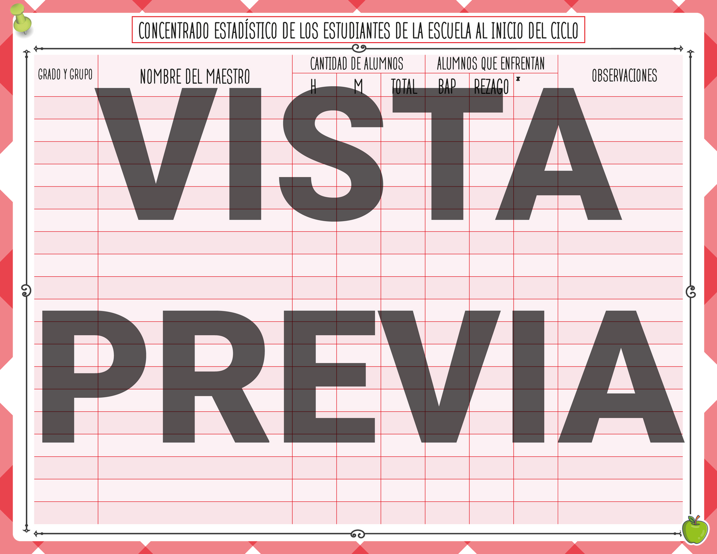 Agenda Roja DIRECTOR Primaria Ciclo Escolar 2024 - 2025 en PDF