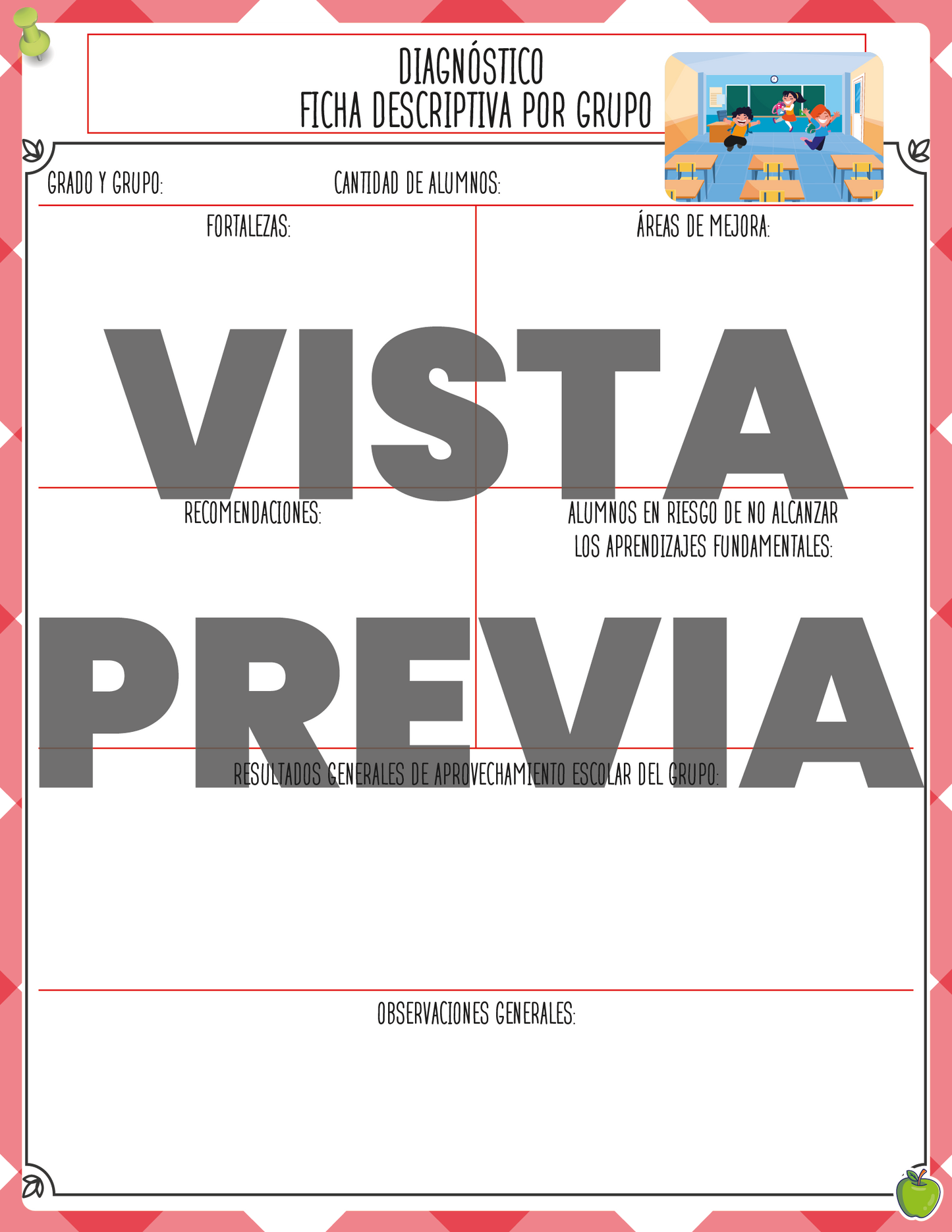 Agenda Roja DIRECTOR Primaria Ciclo Escolar 2024 - 2025 en PDF