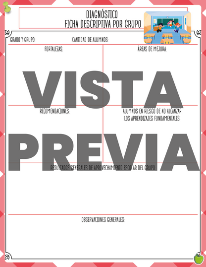 Agenda Roja DIRECTOR Primaria Ciclo Escolar 2024 - 2025 en PDF