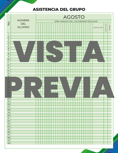 Agenda Formal MAESTRO Primaria Ciclo Escolar 2024 - 2025 en PDF