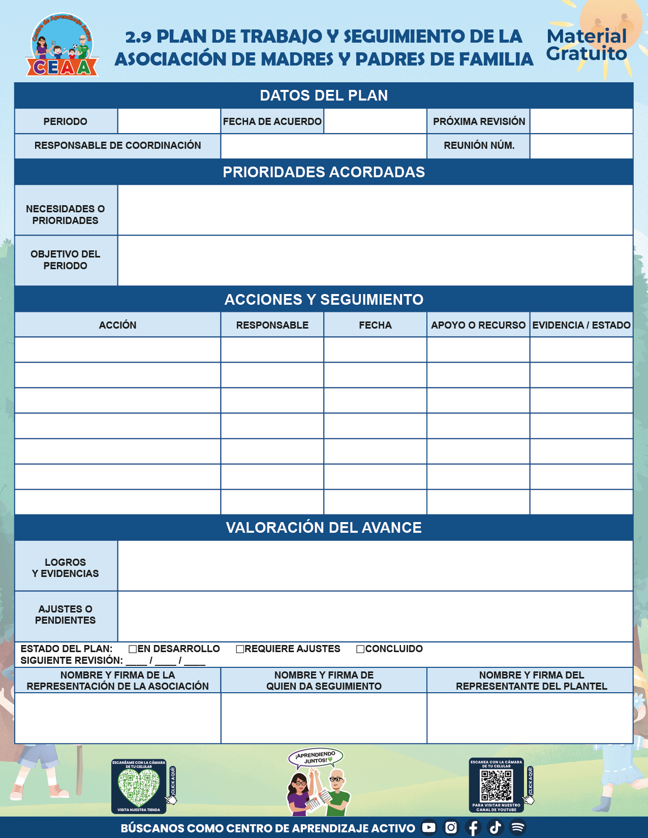 BITÁCORA PARA LA ORGANIZACIÓN Y SEGUIMIENTO PARA LA ATENCIÓN A MADRES Y PADRES DE FAMILIA V2 en PDF