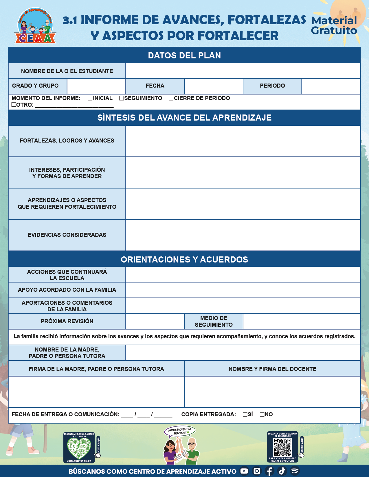 BITÁCORA PARA LA ORGANIZACIÓN Y SEGUIMIENTO PARA LA ATENCIÓN A MADRES Y PADRES DE FAMILIA V2 en PDF