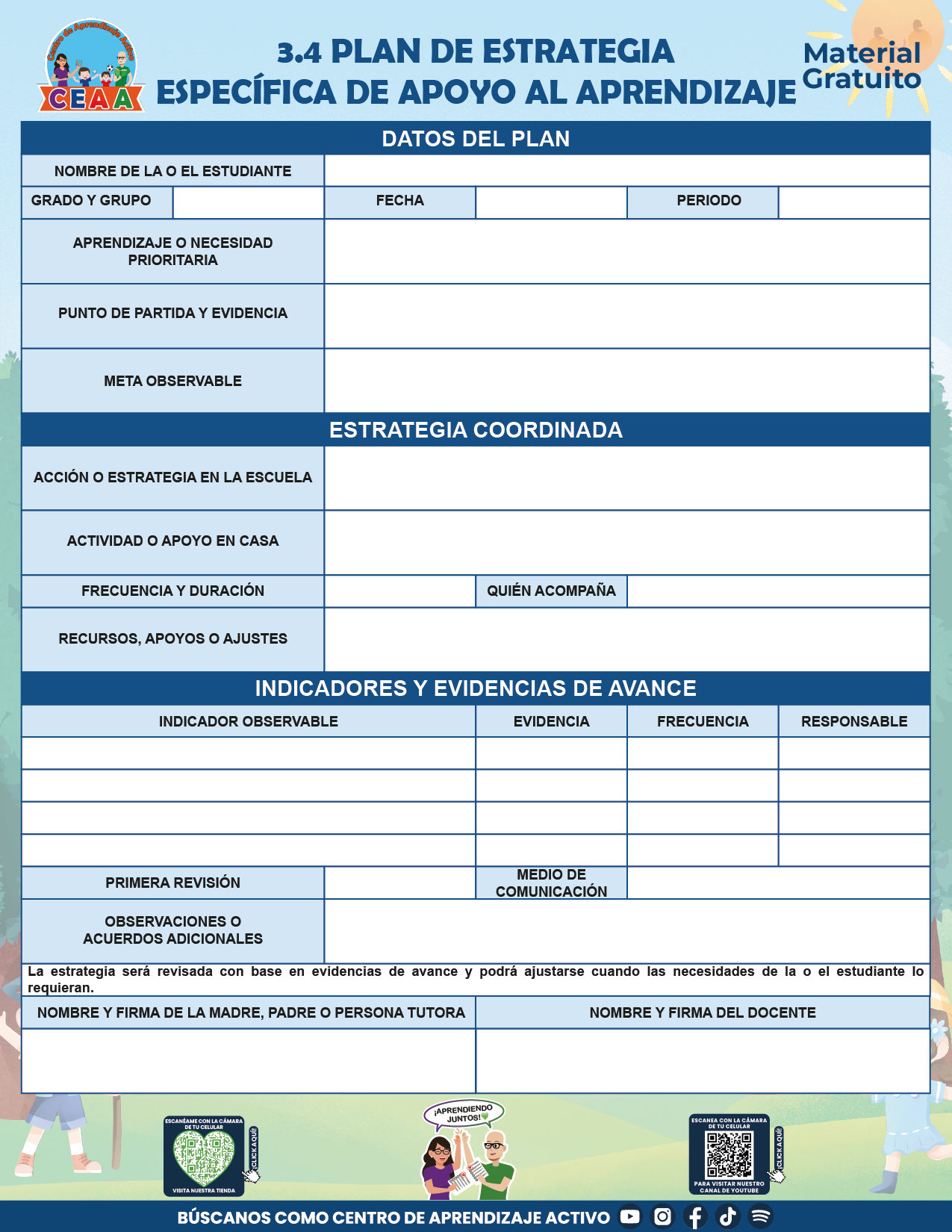 BITÁCORA PARA LA ORGANIZACIÓN Y SEGUIMIENTO PARA LA ATENCIÓN A MADRES Y PADRES DE FAMILIA V2 en PDF