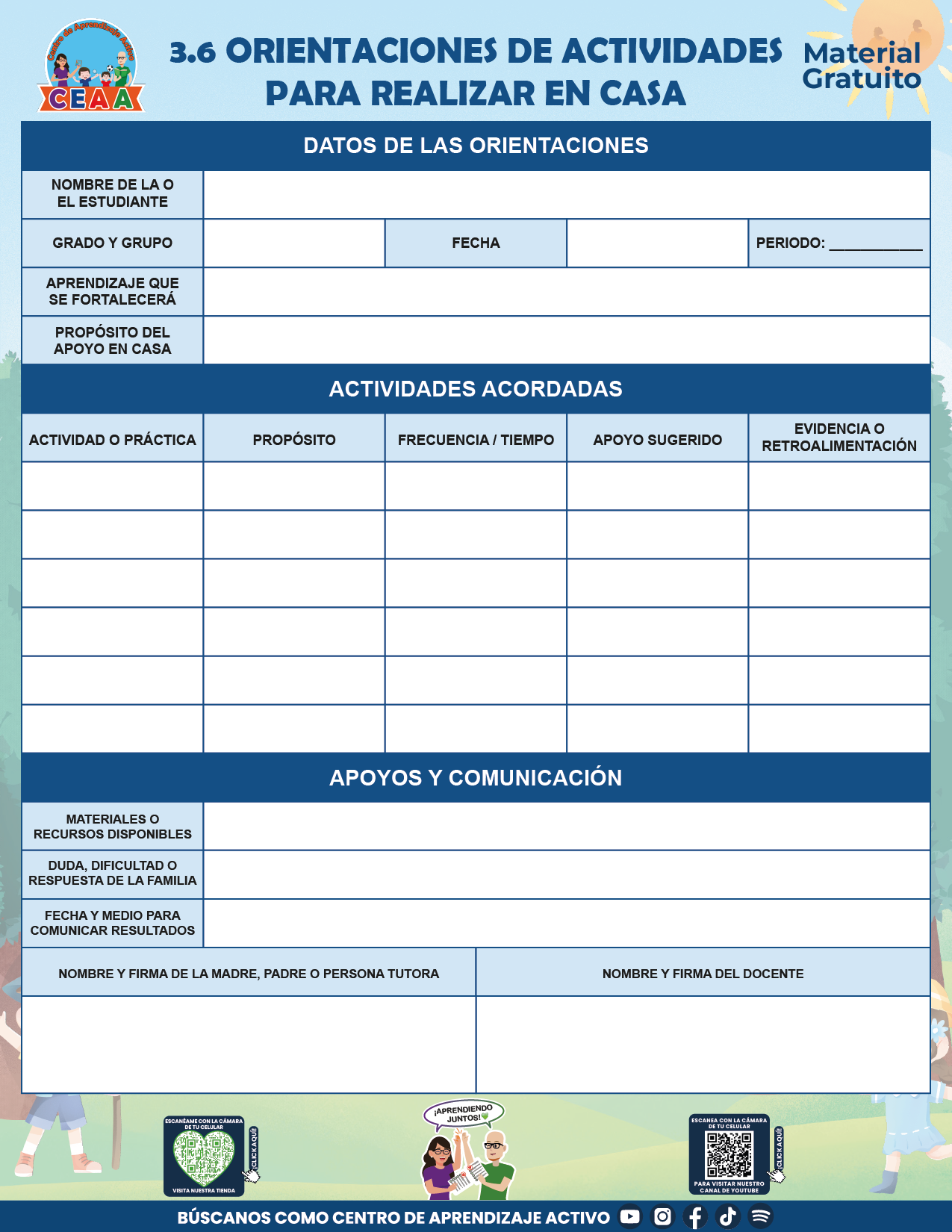 BITÁCORA PARA LA ORGANIZACIÓN Y SEGUIMIENTO PARA LA ATENCIÓN A MADRES Y PADRES DE FAMILIA V2 en PDF