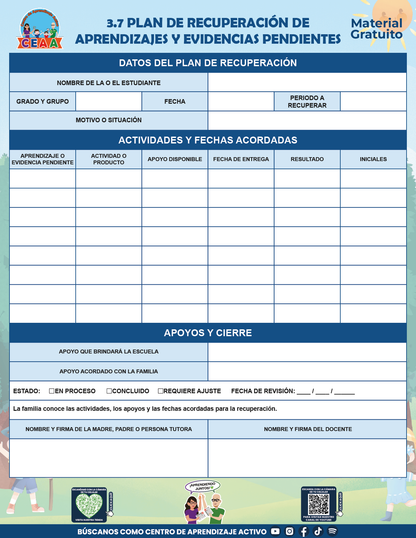 BITÁCORA PARA LA ORGANIZACIÓN Y SEGUIMIENTO PARA LA ATENCIÓN A MADRES Y PADRES DE FAMILIA V2 en PDF