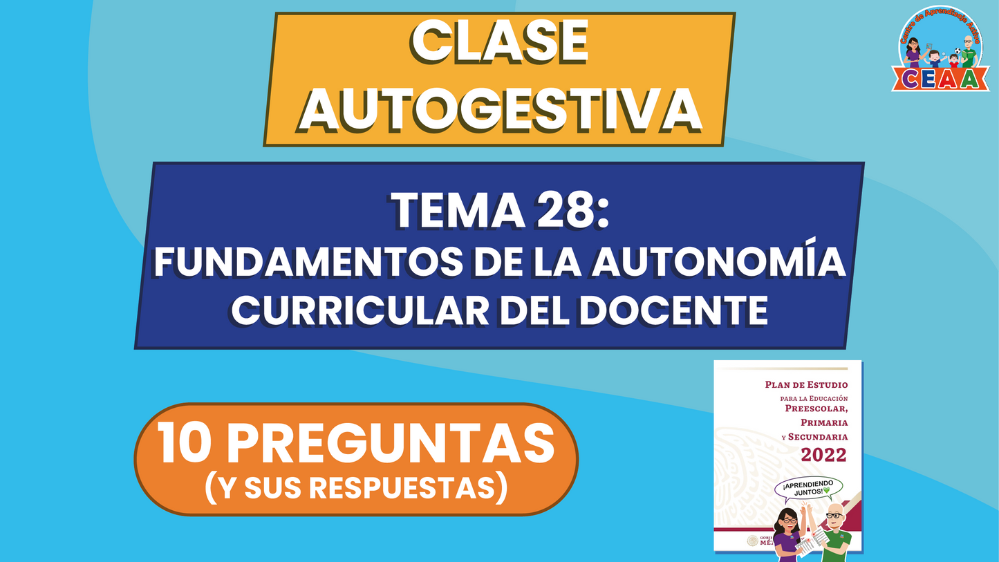 Clase Autogestiva Tema: 28