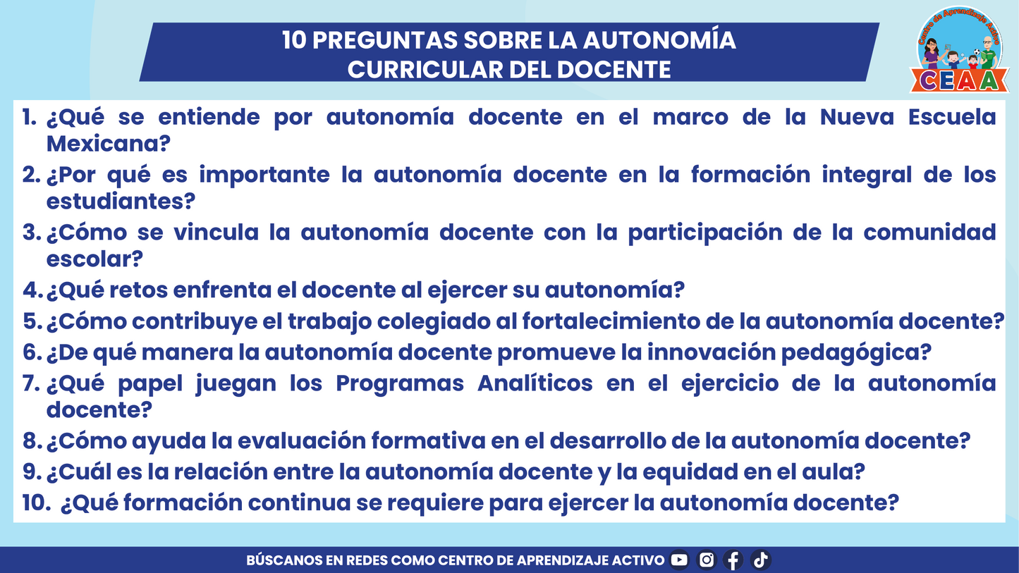 Clase Autogestiva Tema: 28