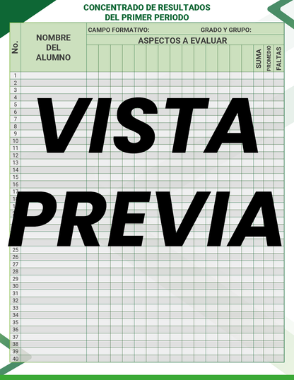 Agenda Formal Verde MAESTRO Secundaria