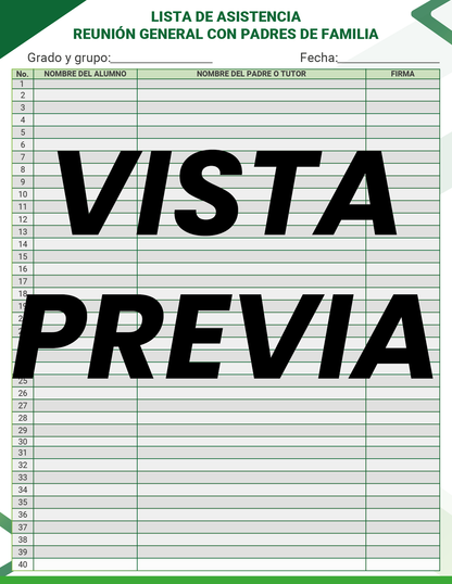 Agenda Formal Verde MAESTRO Secundaria