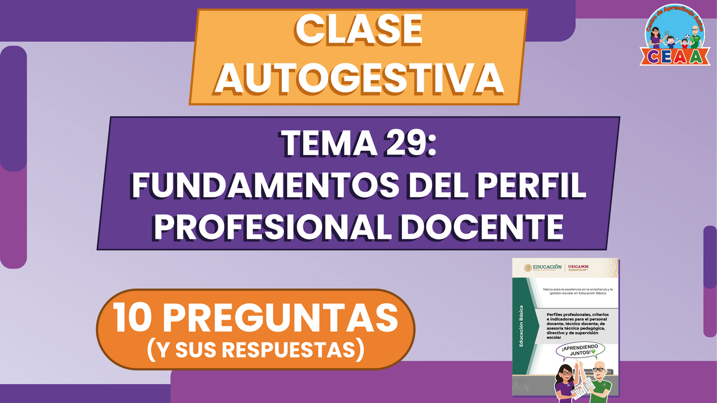 Clase Autogestiva Tema: 29