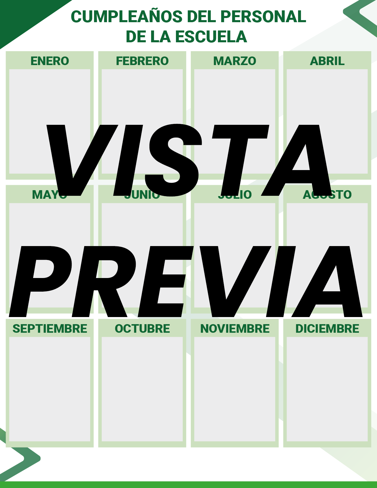 Agenda Formal Verde MAESTRO Primaria