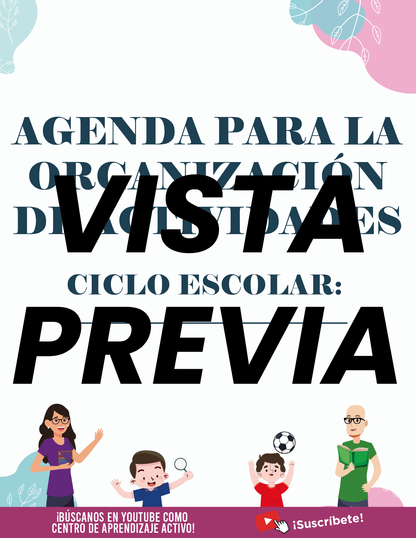 Agenda Flores SUPERVISOR Preescolar