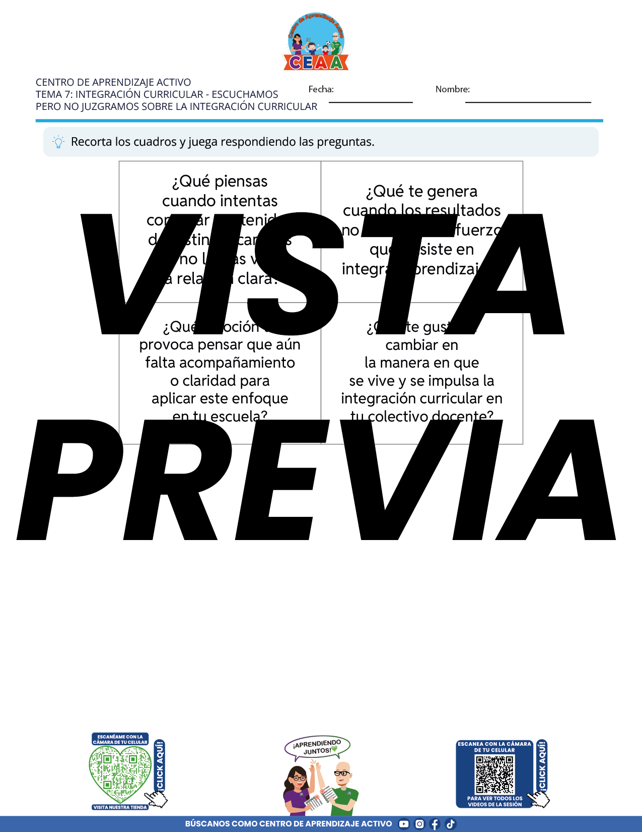 Juegos de Estudio para Imprimir CTE TEMA 7