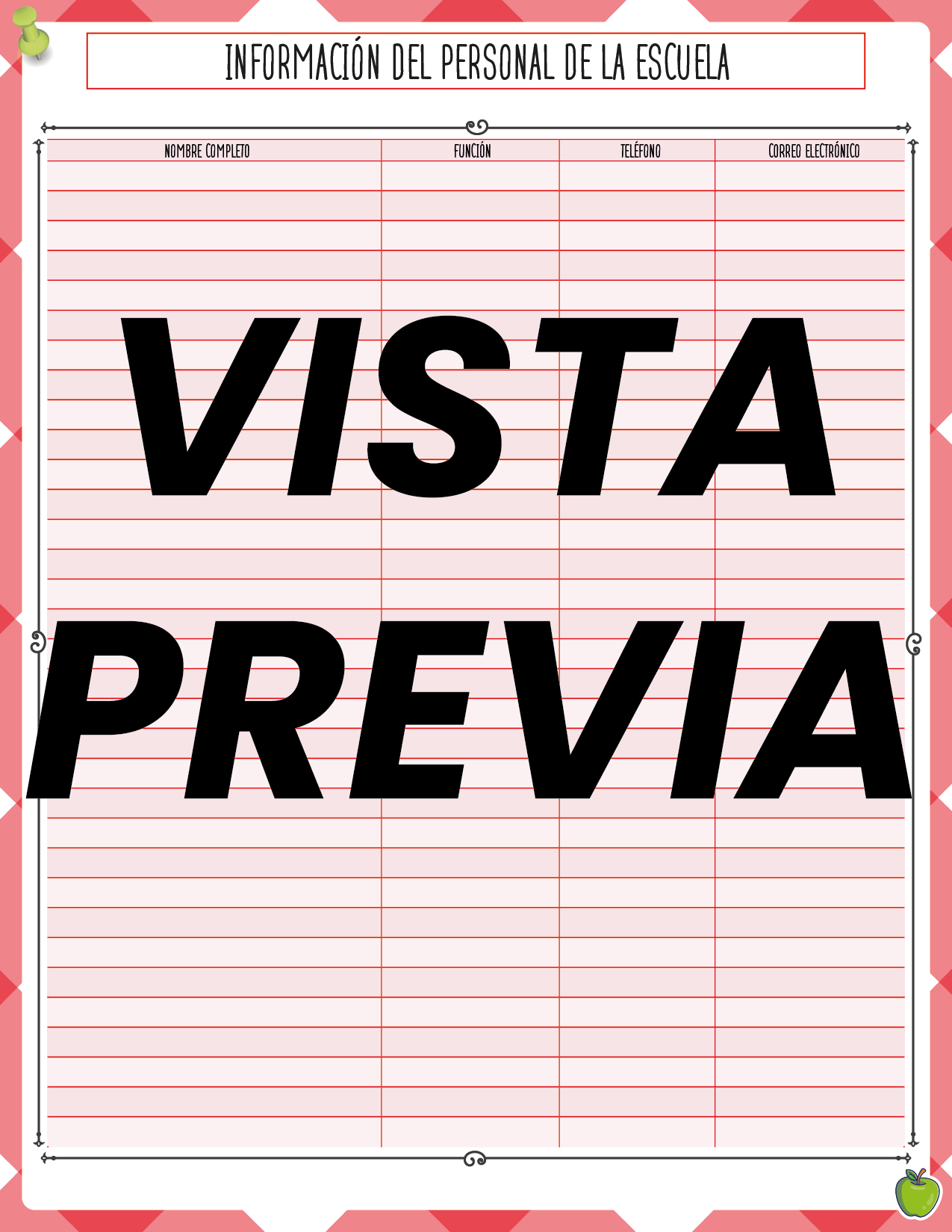 Agenda Manzana MAESTRO Secundaria