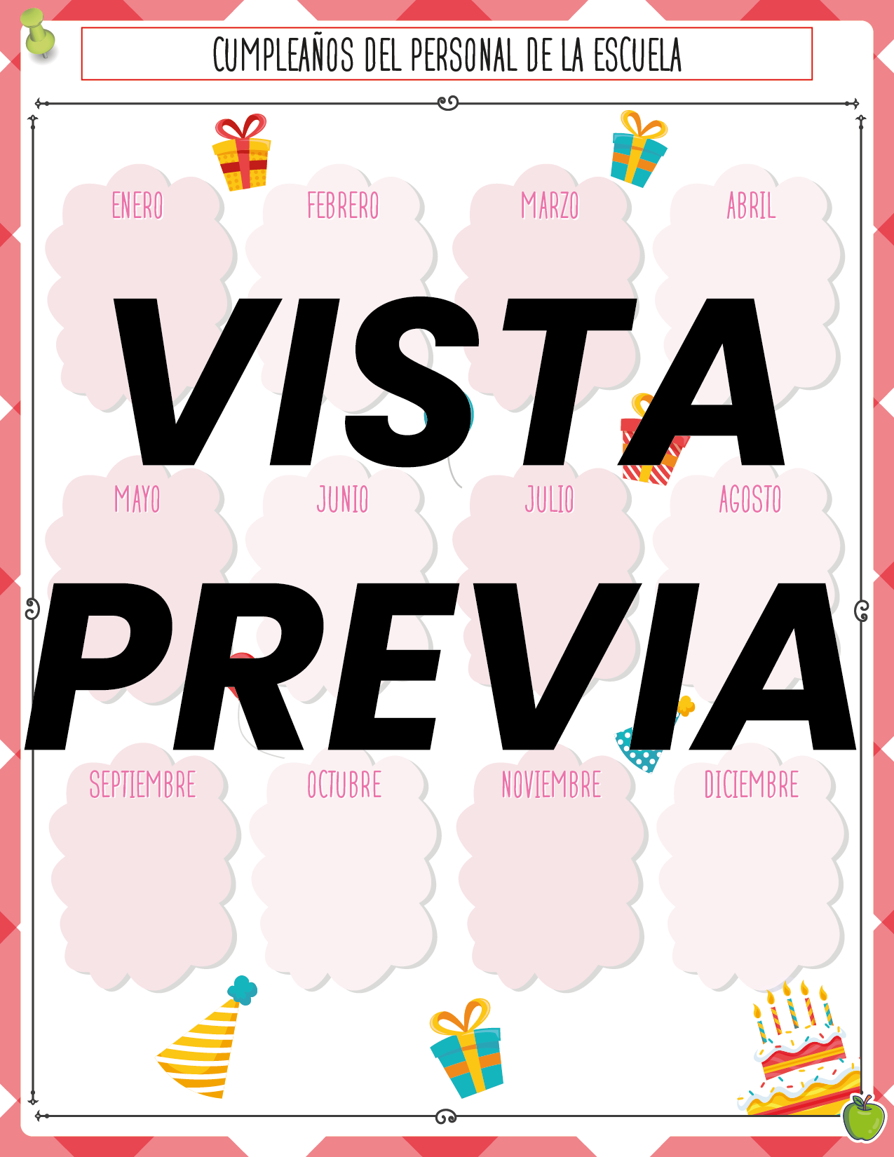 Agenda Manzana MAESTRO Secundaria
