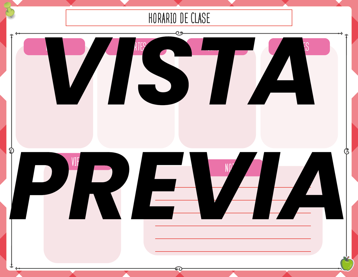 Agenda Manzana MAESTRO Secundaria