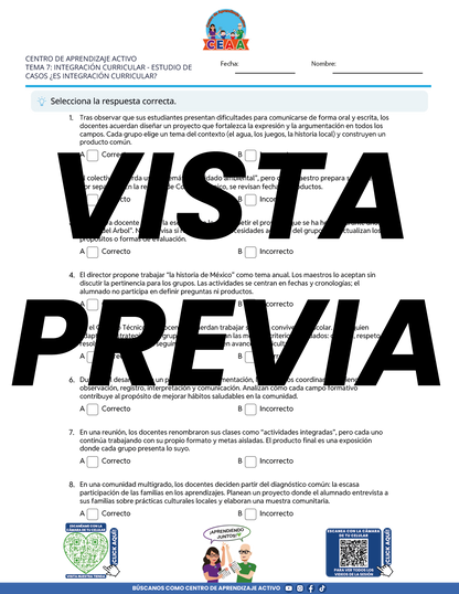 Juegos de Estudio para Imprimir CTE TEMA 7