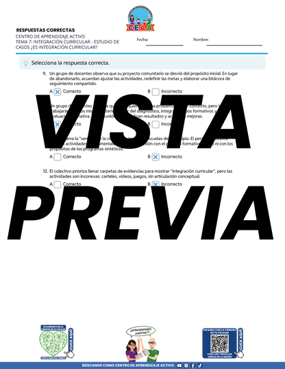 Juegos de Estudio para Imprimir CTE TEMA 7