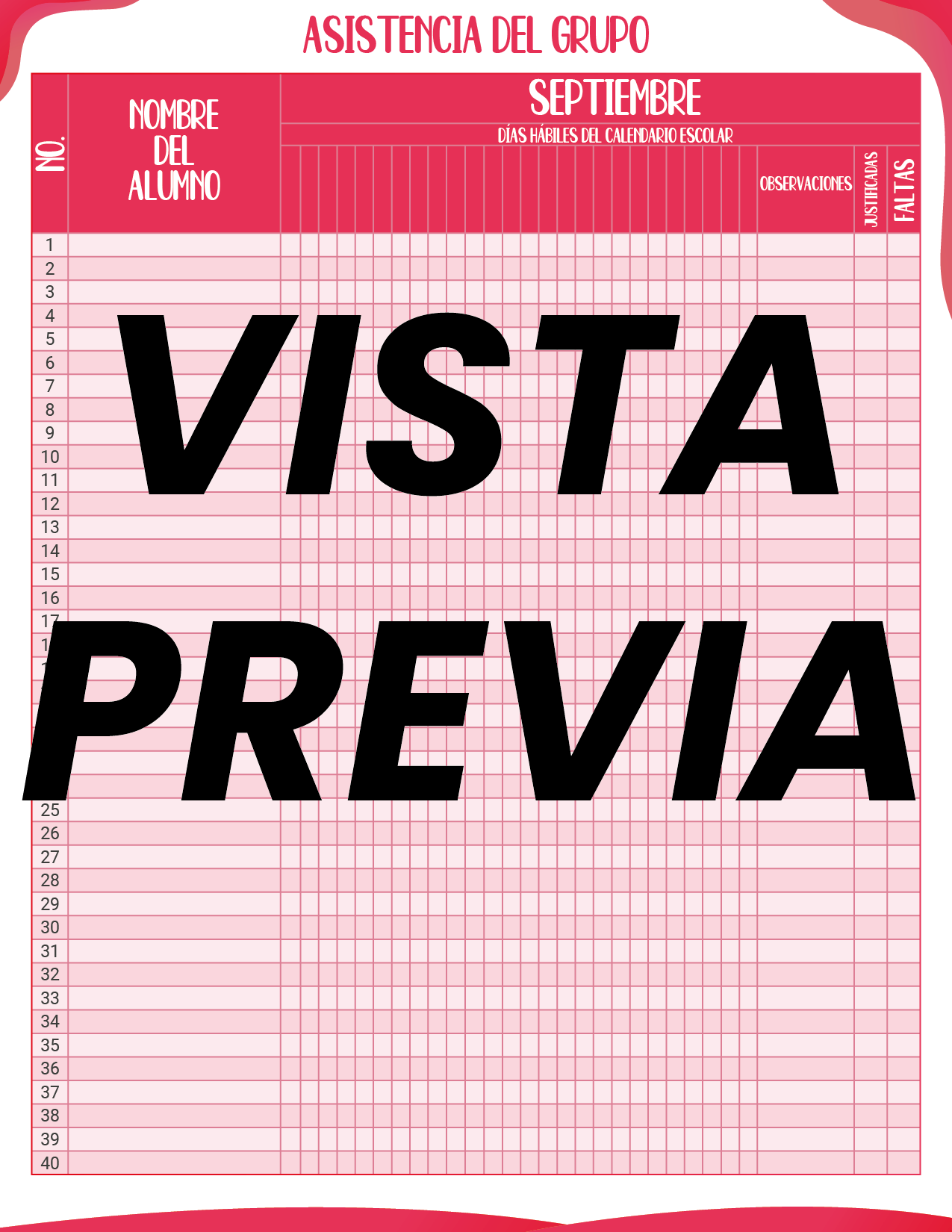 Agenda Roja MAESTRO Primaria