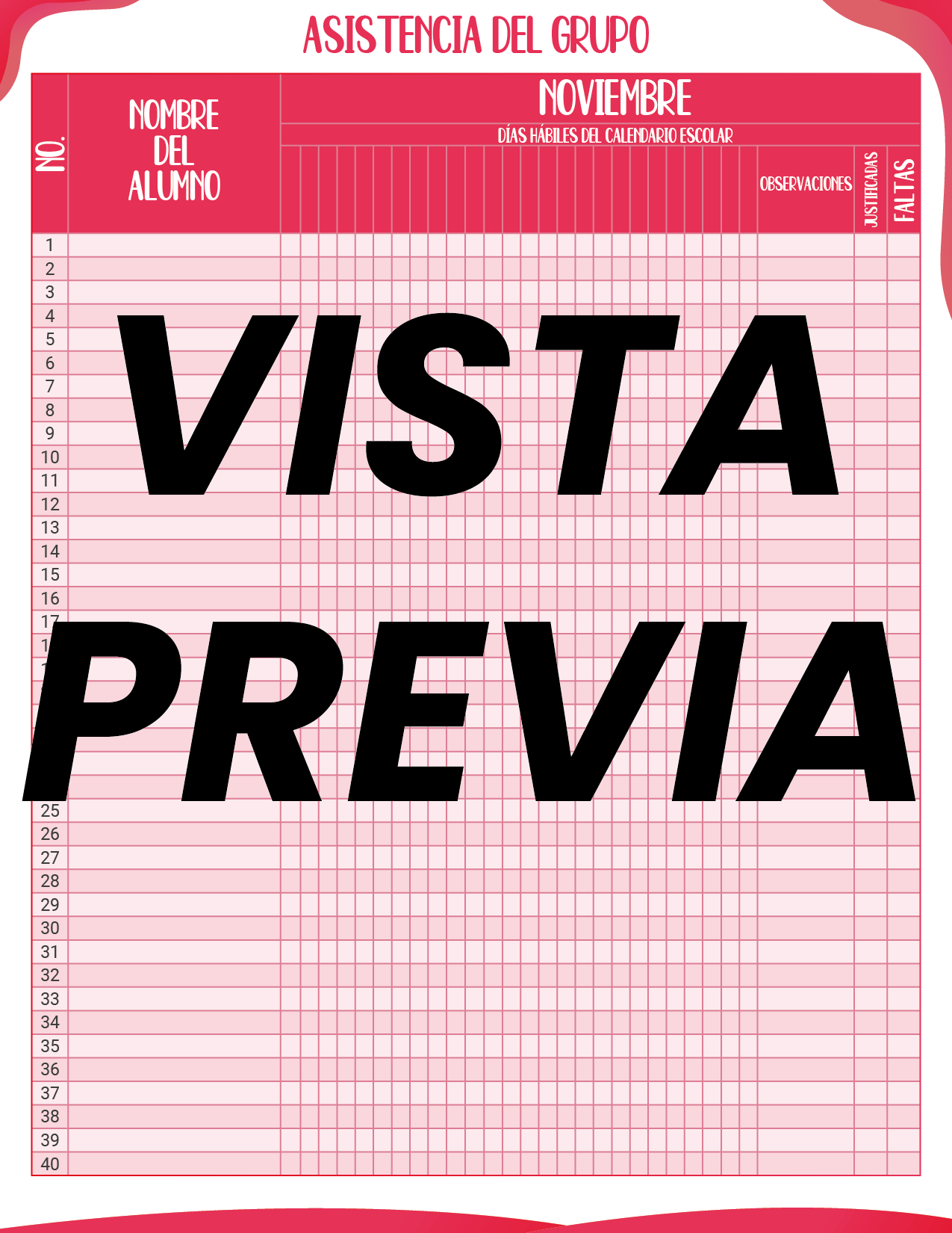 Agenda Roja MAESTRO Primaria