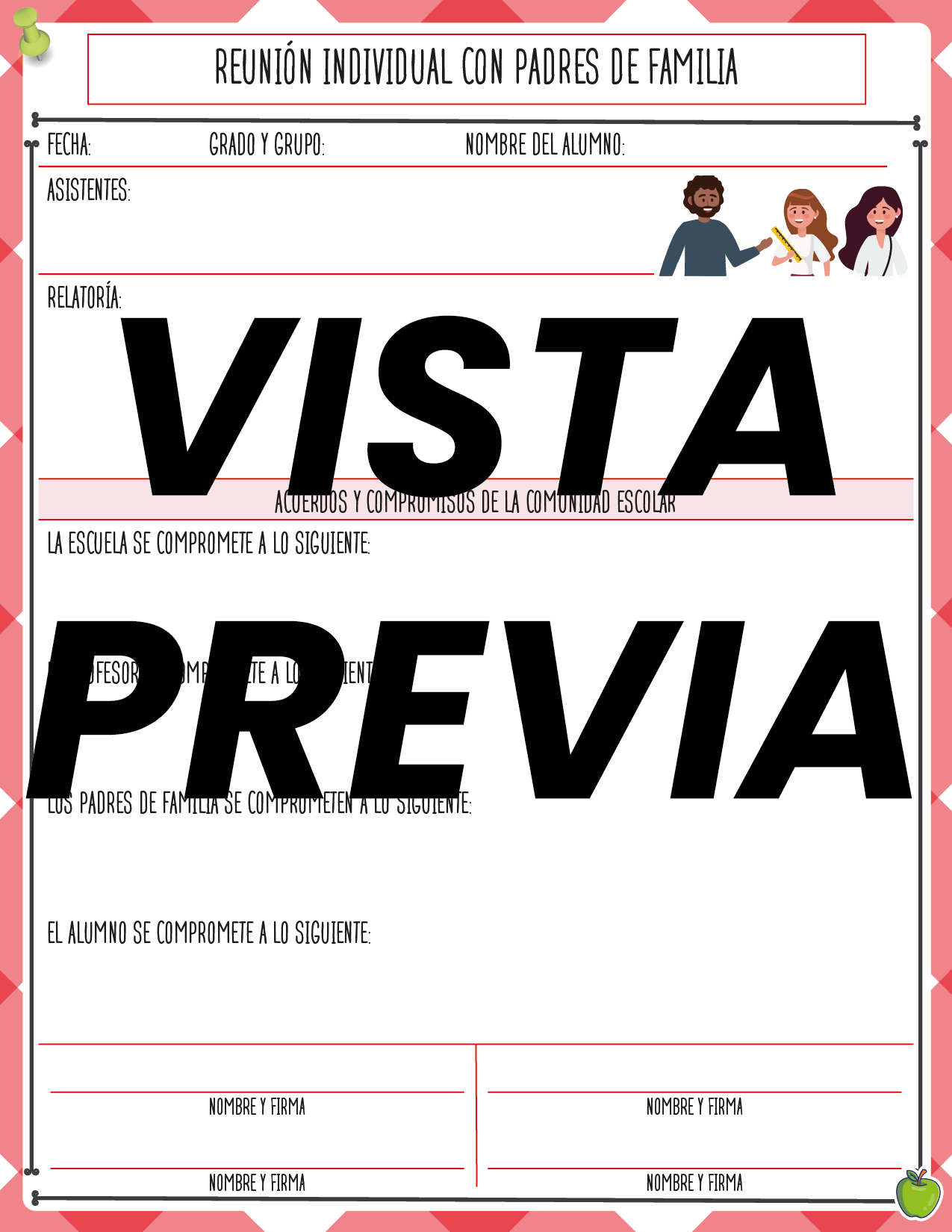 Agenda Manzana MAESTRO Secundaria
