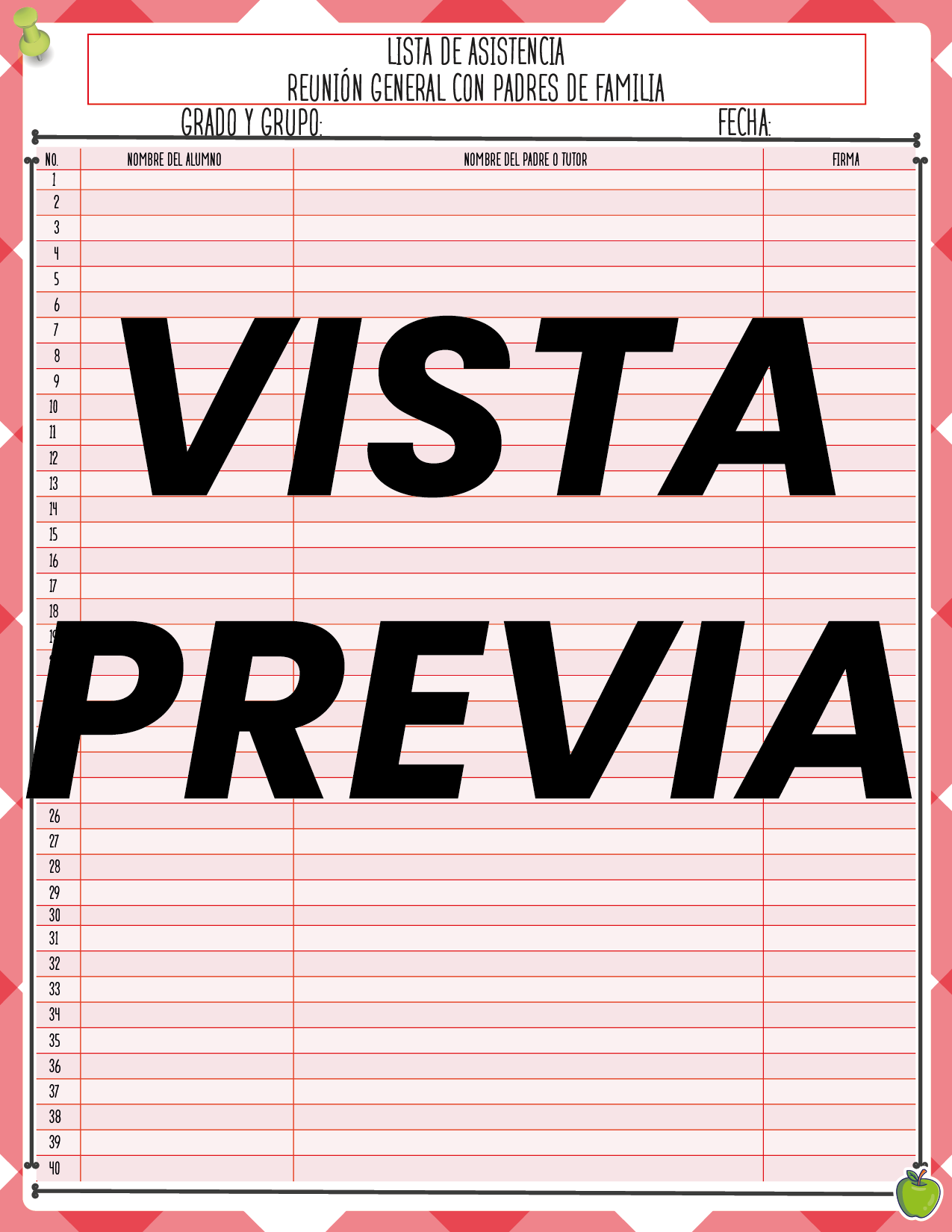 Agenda Manzana MAESTRO Secundaria