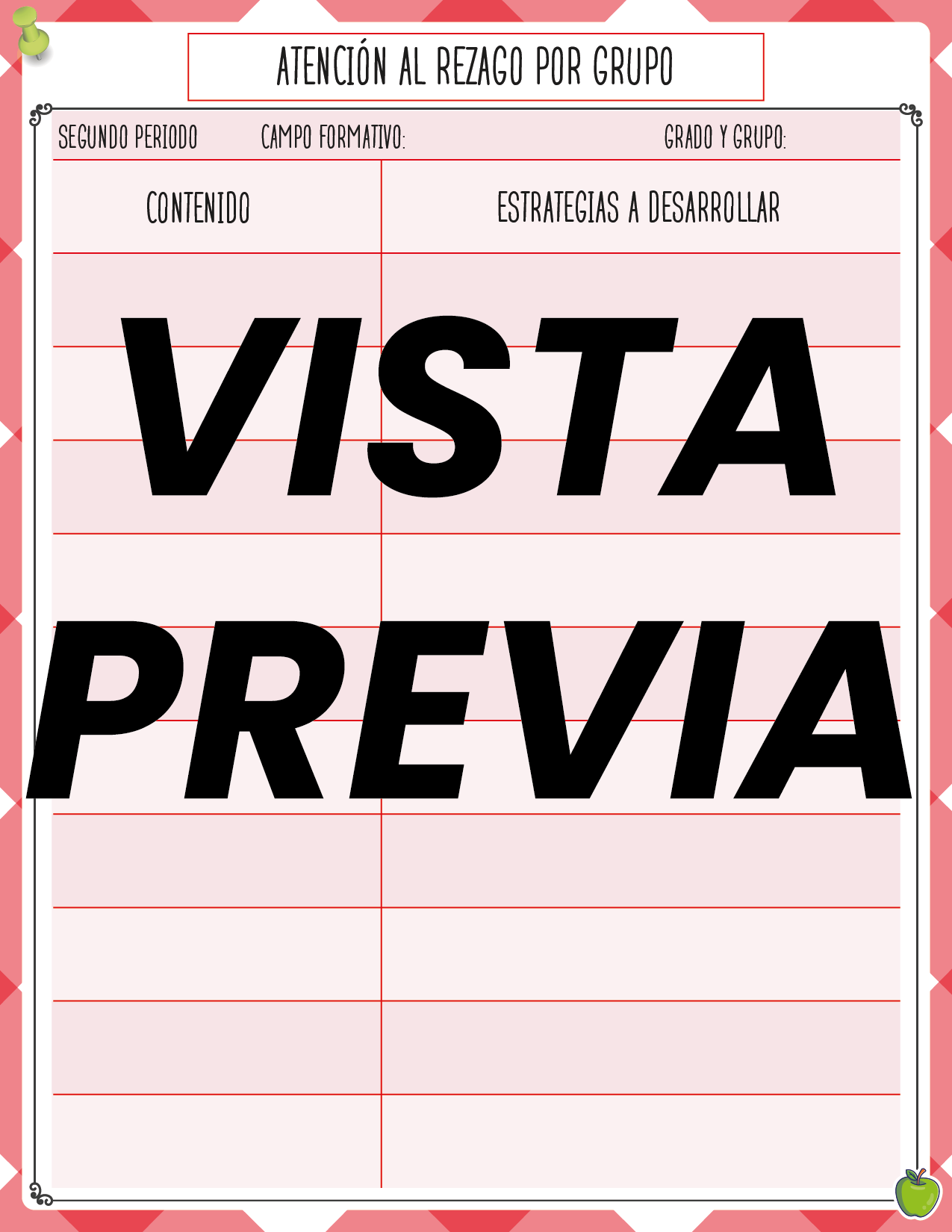 Agenda Manzana MAESTRO Secundaria