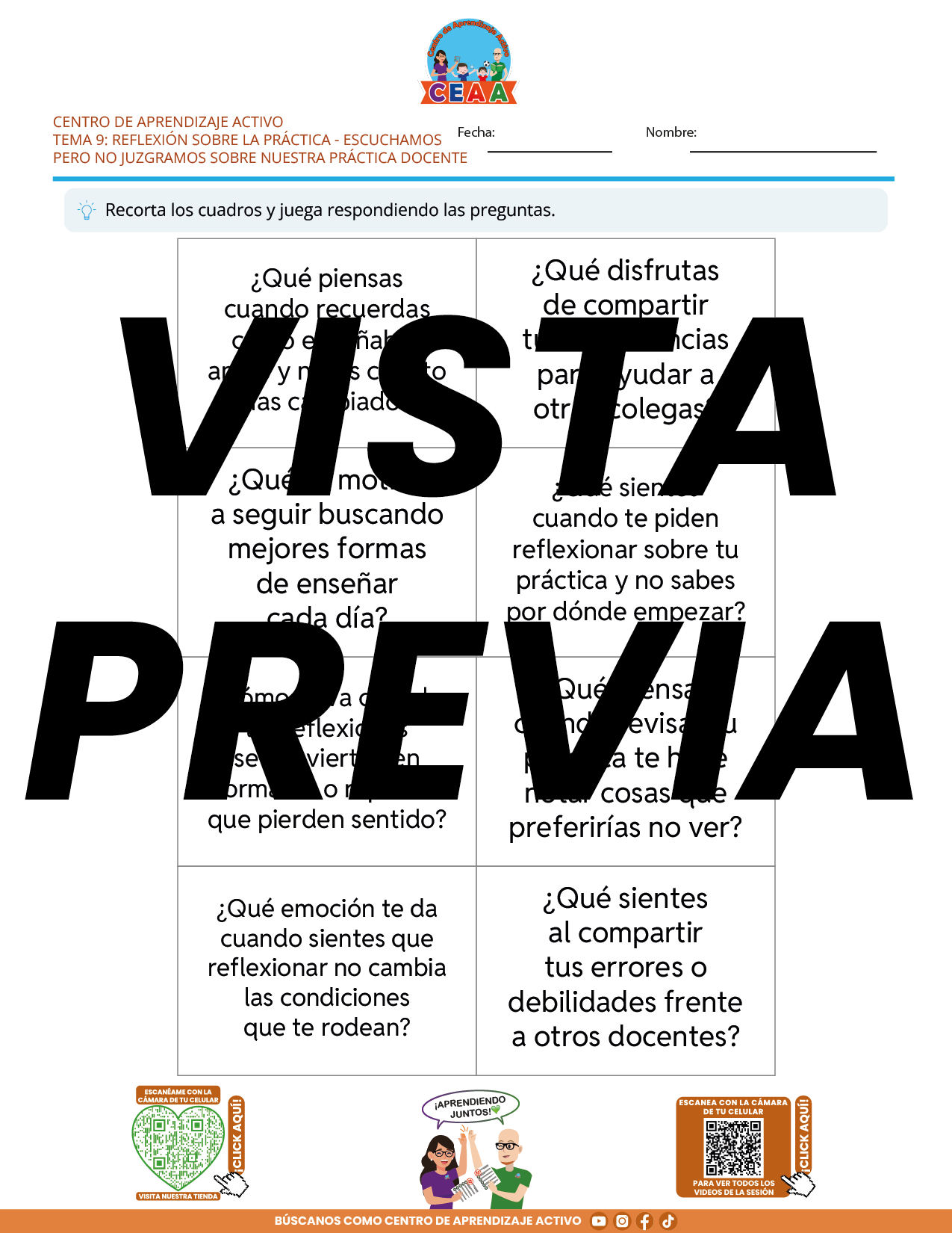 Juegos de Estudio para Imprimir CTE TEMA 9