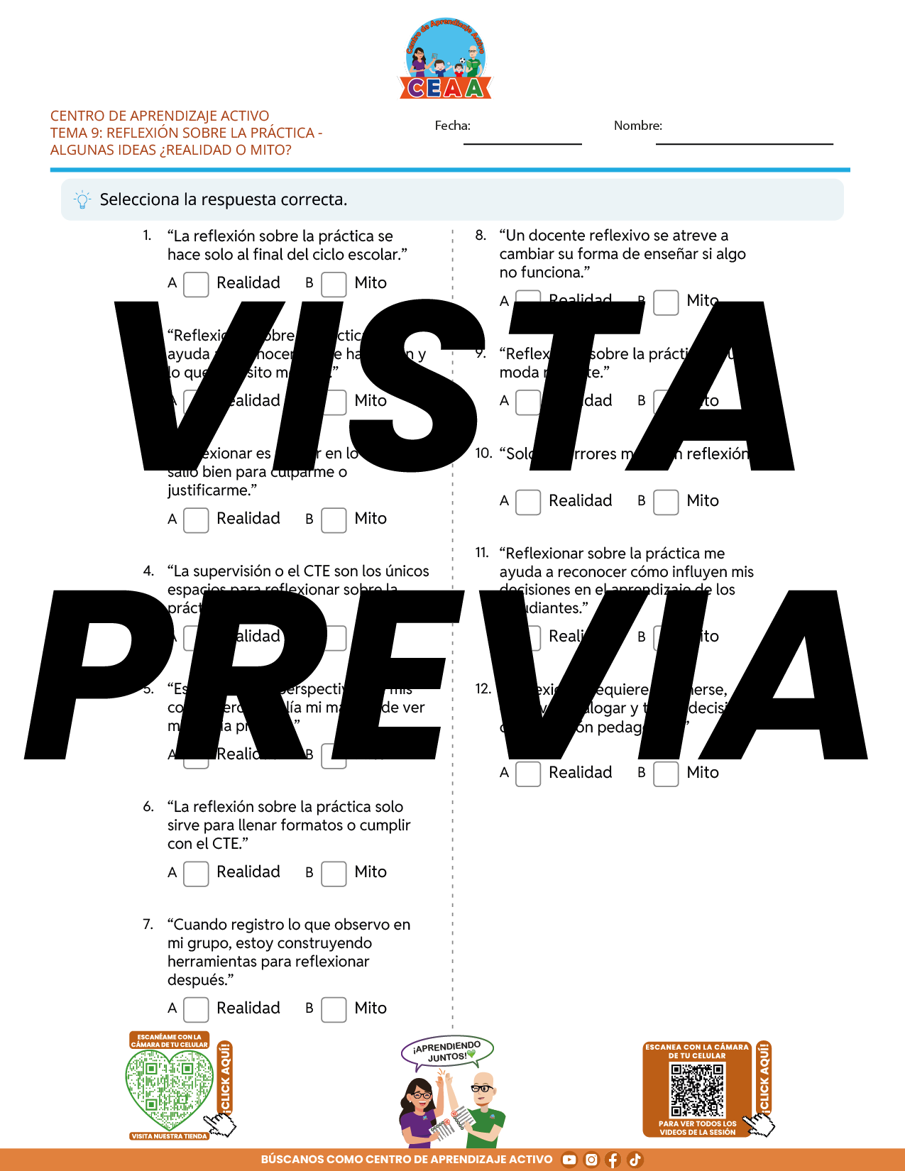 Juegos de Estudio para Imprimir CTE TEMA 9