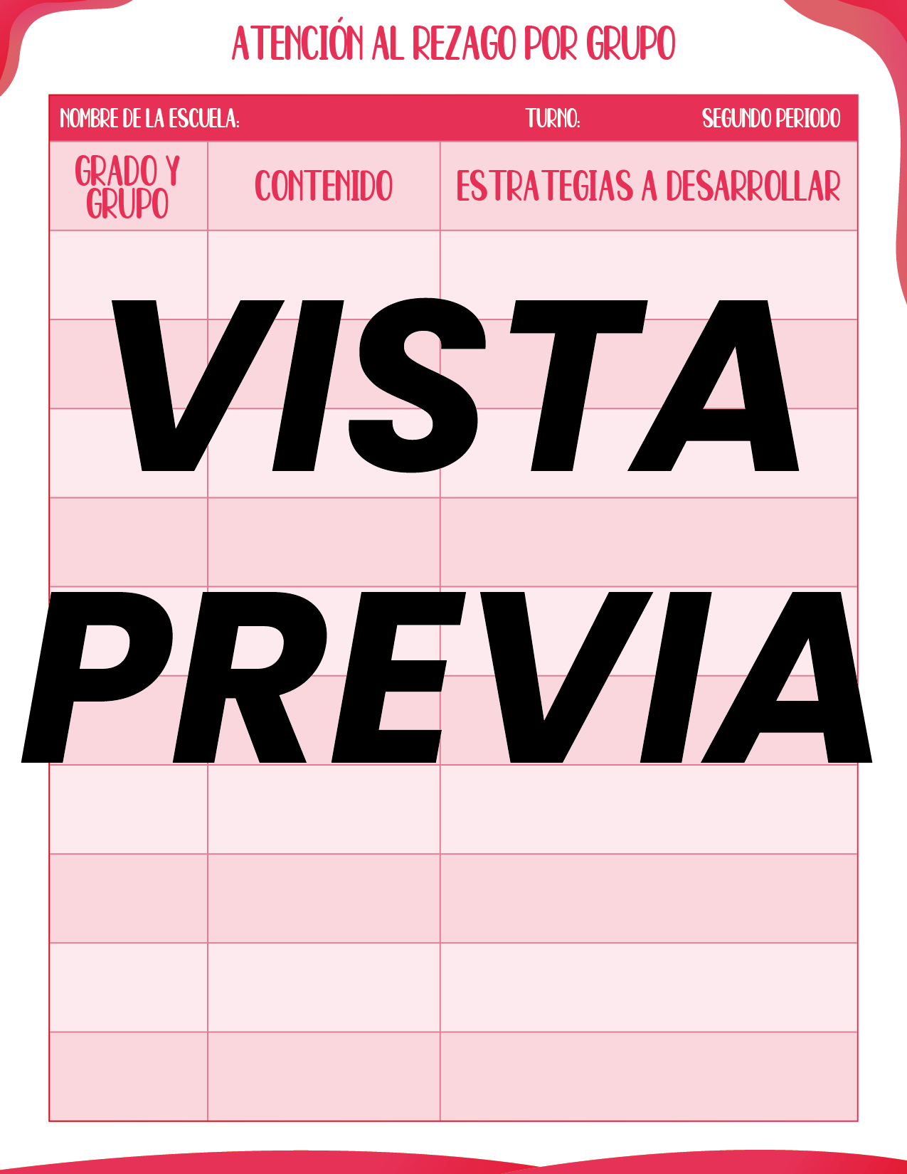 Agenda Roja SUPERVISOR Primaria