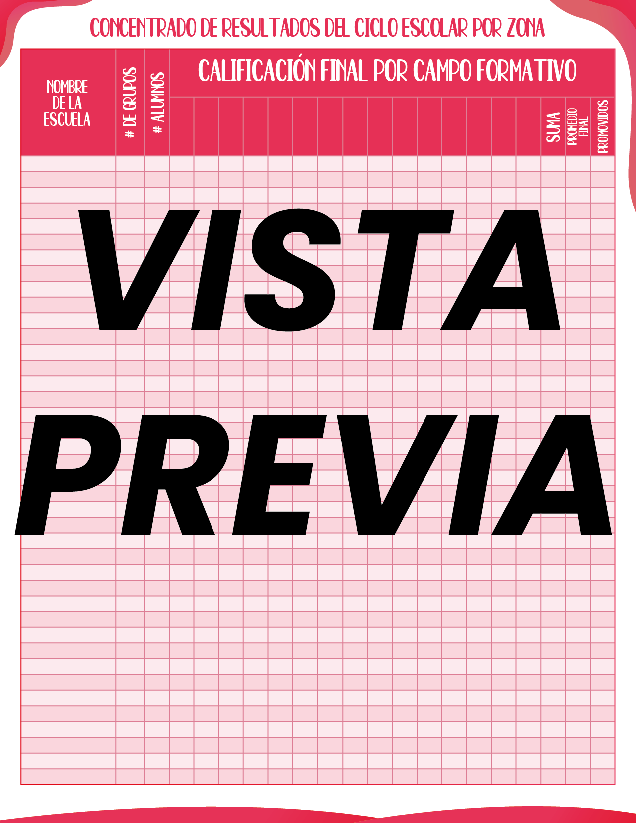 Agenda Roja SUPERVISOR Primaria