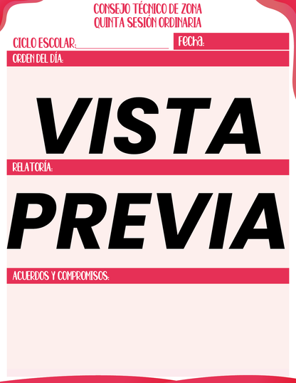 Agenda Roja SUPERVISOR Primaria