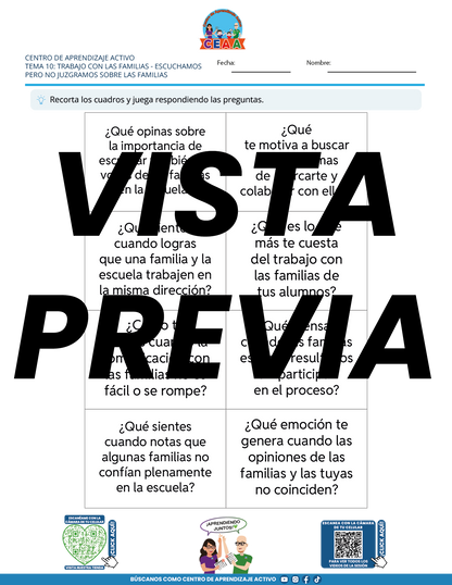 Juegos de Estudio para Imprimir CTE TEMA 10