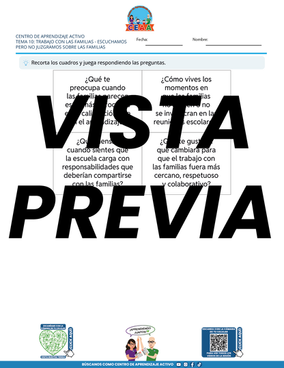 Juegos de Estudio para Imprimir CTE TEMA 10