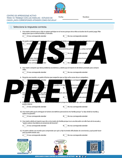 Juegos de Estudio para Imprimir CTE TEMA 10