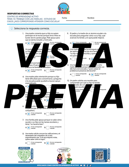 Juegos de Estudio para Imprimir CTE TEMA 10