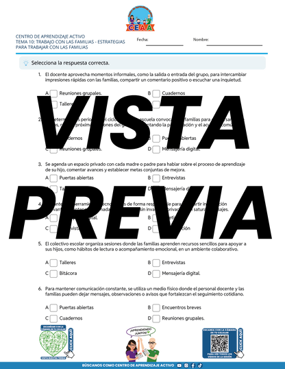 Juegos de Estudio para Imprimir CTE TEMA 10