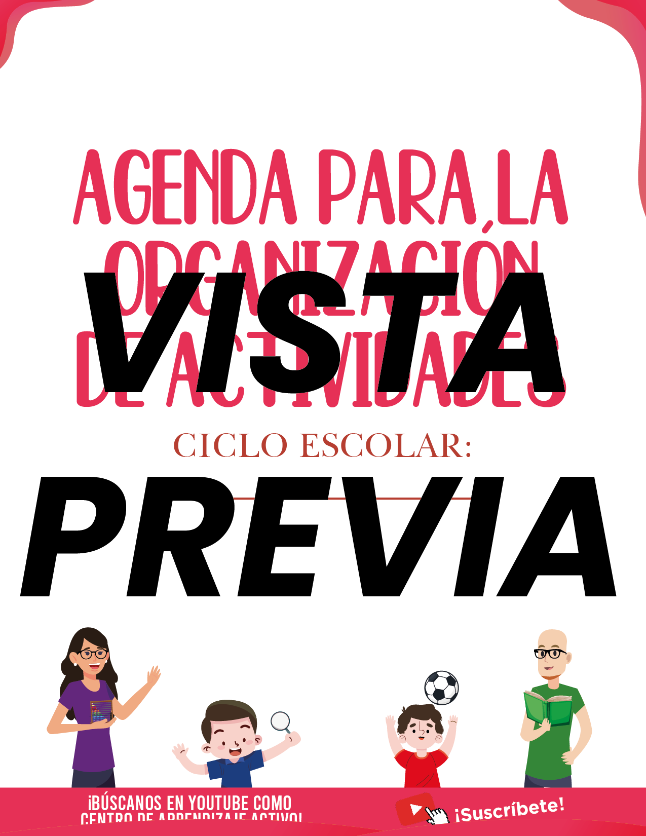 Agenda Roja SUPERVISOR Preescolar